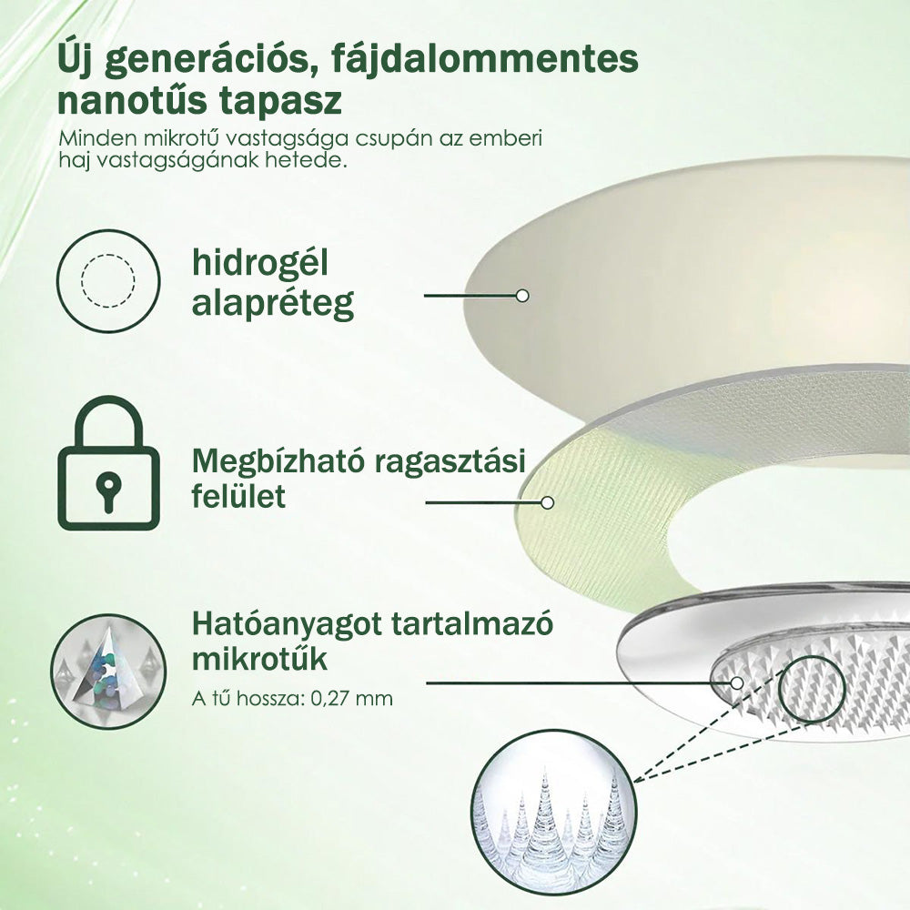 ✅✅Az Országos Népegészségügyi és Gyógyszerészeti Központ (NNGYK) által tanúsítva  | 👨‍⚕️ GFOUK® Moringa · Berberine × NAD+ 10 az 1-ben fejlett nano mikrotűs tapasz👩‍⚕️ | 🌿Tudományos háttérrel | 10 az 1-ben formula | Eredmények 7 nap alatt👩‍⚕️