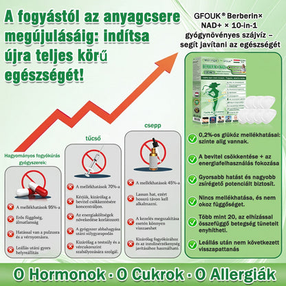✅✅Az Országos Népegészségügyi és Gyógyszerészeti Központ (NNGYK) által tanúsítva  | 👨‍⚕️ GFOUK® Moringa · Berberine × NAD+ 10 az 1-ben fejlett nano mikrotűs tapasz👩‍⚕️ | 🌿Tudományos háttérrel | 10 az 1-ben formula | Eredmények 7 nap alatt👩‍⚕️